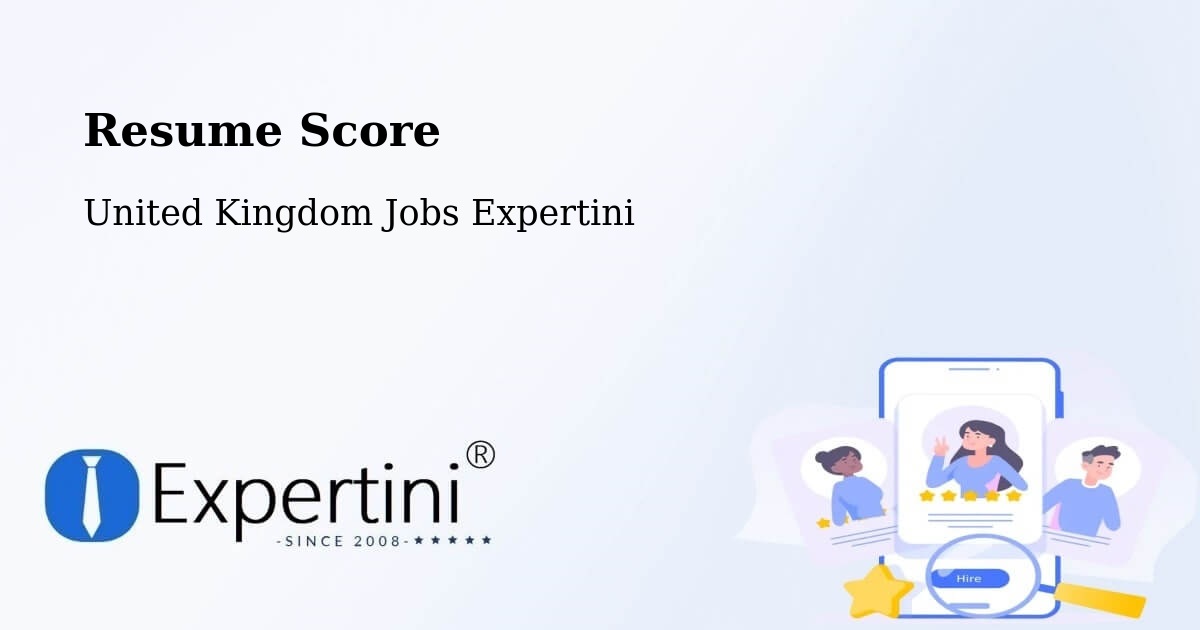 Resume Score & Job Description Match Tool – Stirling - United Kingdom Jobs Expertini